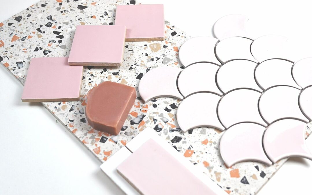 Style Tips: Pretty Pink Feature Tiles